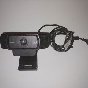 Logitech Black HD Webcam with Clip